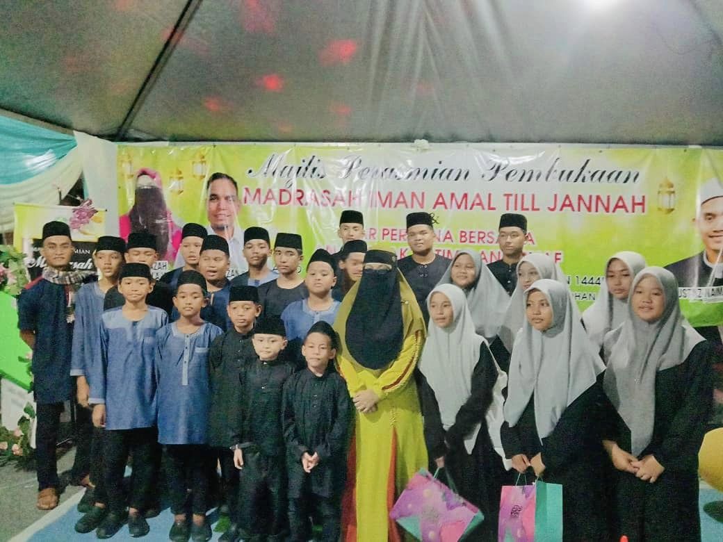 Majlis perasmian Madrasah Iman Amal Till Jannah